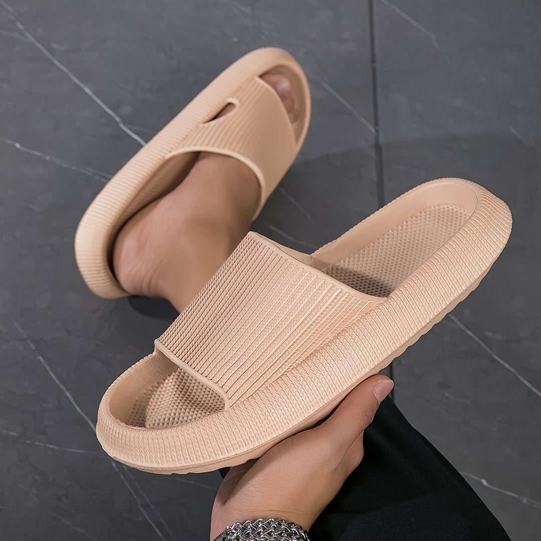 Heren Pantoffels | Open Teen | Lichtgewicht & Antislip | Zwarte EVA Sportstijl