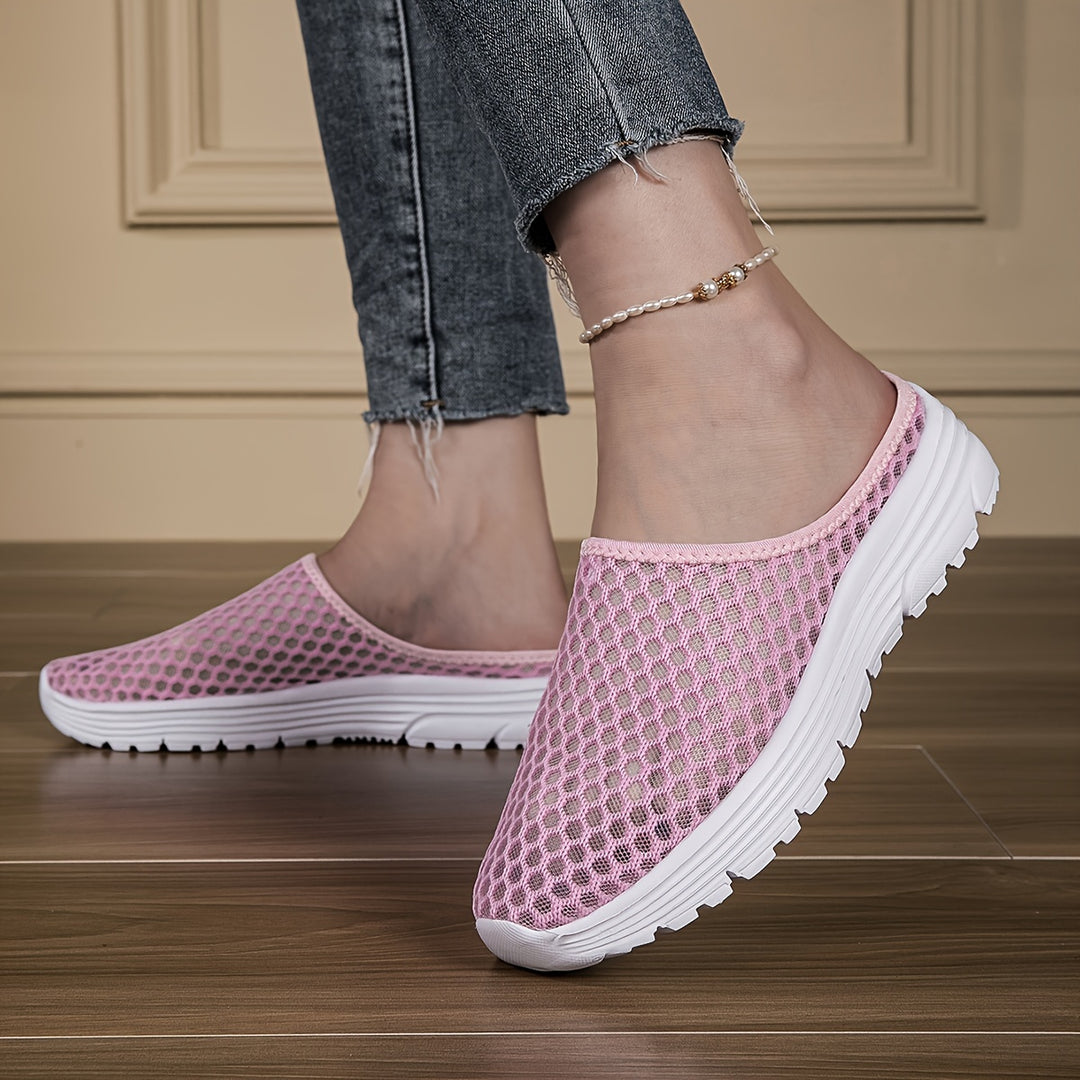 Heren Pantoffels | Instapper met Hol Design | Ademend Mesh | Lichtgewicht & Duurzaam