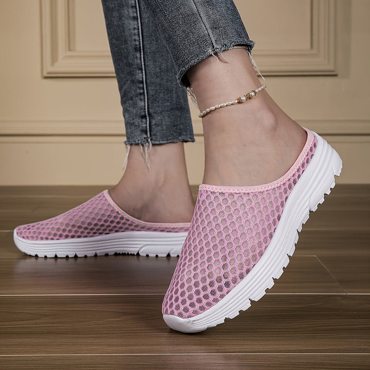 Heren Pantoffels | Instapper met Hol Design | Ademend Mesh | Lichtgewicht & Duurzaam