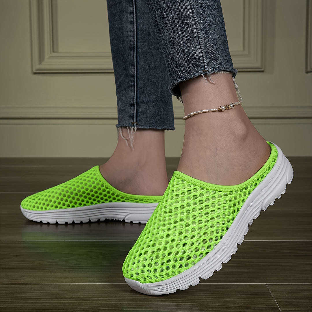 Heren Pantoffels | Instapper met Hol Design | Ademend Mesh | Lichtgewicht & Duurzaam
