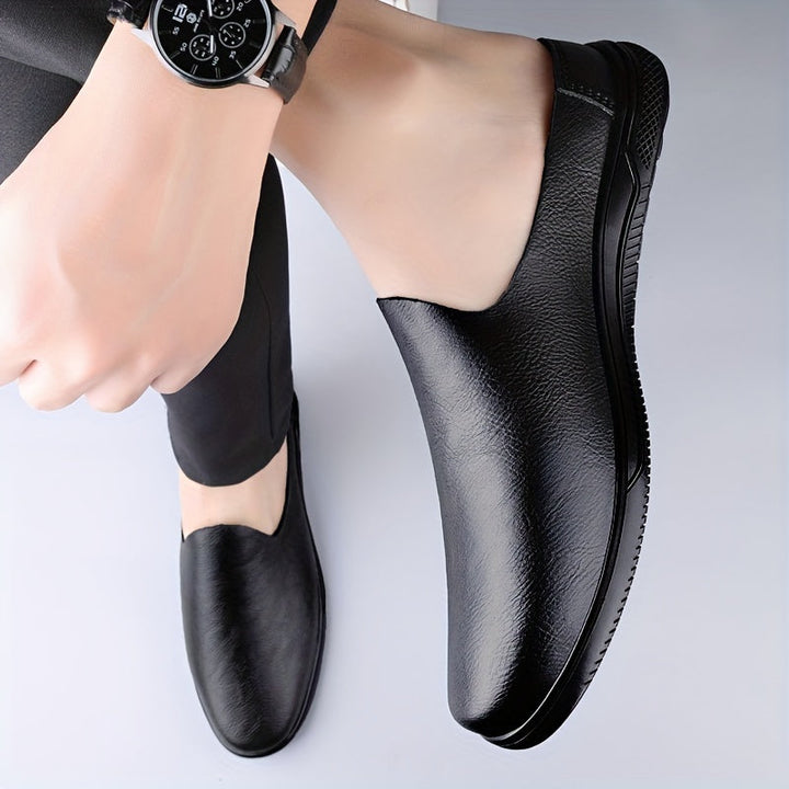 Heren Muilezelschoenen | Gespleten Koeienleer & Hol Design | Antislip Rubberen Zool | Casual Outdoor Schoenen
