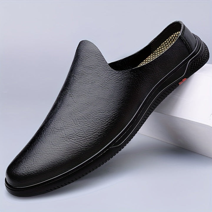 Heren Muilezelschoenen | Gespleten Koeienleer & Hol Design | Antislip Rubberen Zool | Casual Outdoor Schoenen