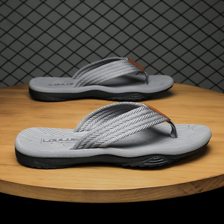 Heren Slippers | Lichtgewicht & Stijlvol | Antislip EVA Zool | Voor Strand & Binnen/Buiten Gebruik