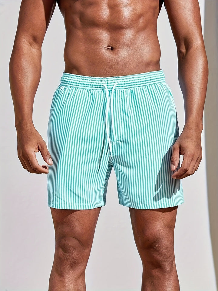 Heren Strandbroek | Casual Losse Pasvorm | Lichtgewicht Polyester | Voor Zomer & Vrije Tijd