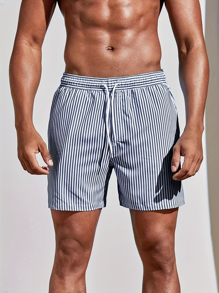 Heren Strandbroek | Casual Losse Pasvorm | Lichtgewicht Polyester | Voor Zomer & Vrije Tijd