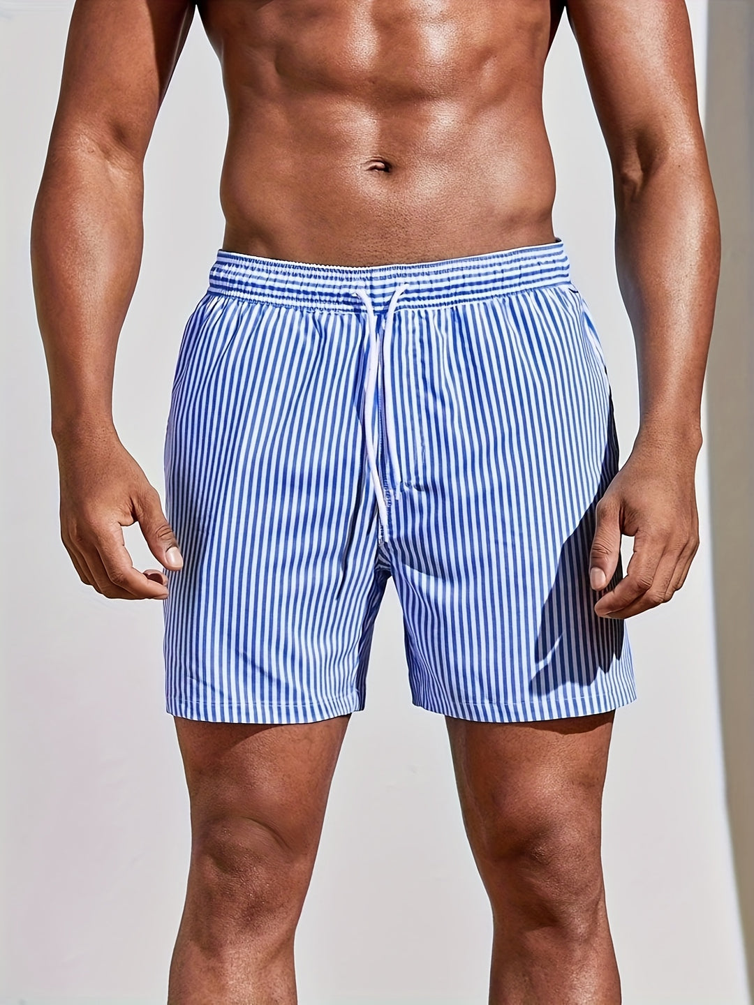 Heren Strandbroek | Casual Losse Pasvorm | Lichtgewicht Polyester | Voor Zomer & Vrije Tijd