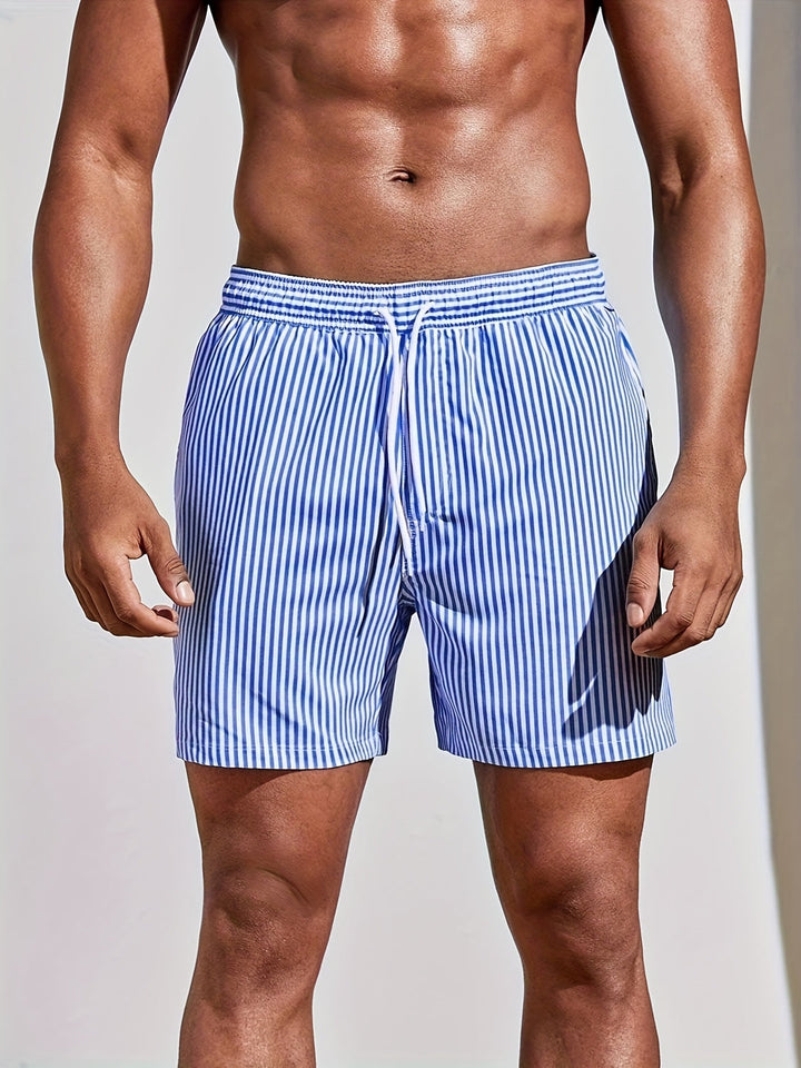 Heren Strandbroek | Casual Losse Pasvorm | Lichtgewicht Polyester | Voor Zomer & Vrije Tijd