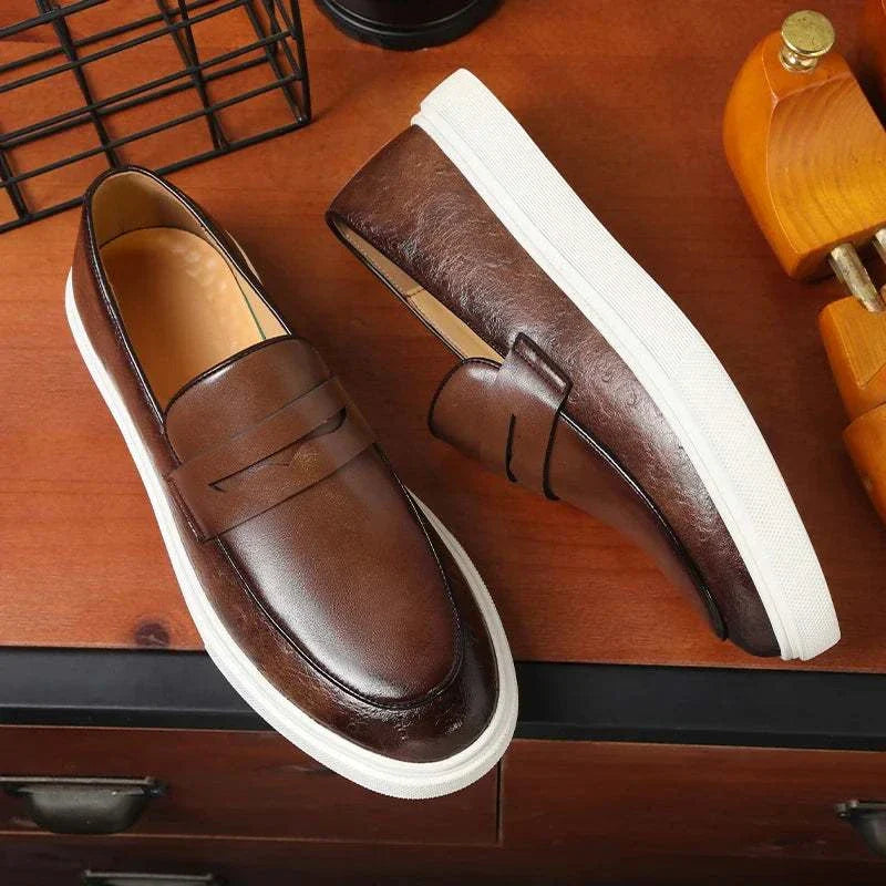 Heren Loafers | Slip-On Design | Comfortabel & Stijlvol | Zwart of Bruin | Casual & Elegant
