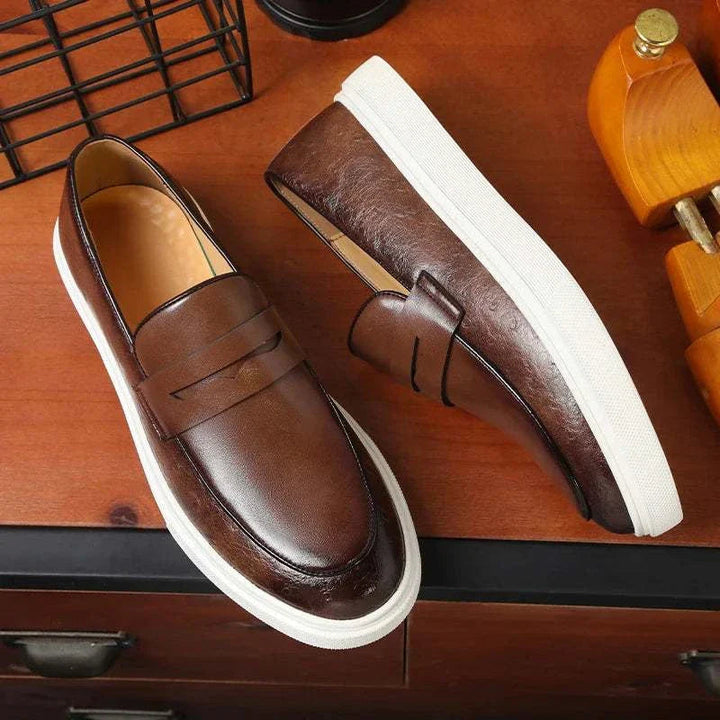 Heren Loafers | Slip-On Design | Comfortabel & Stijlvol | Zwart of Bruin | Casual & Elegant