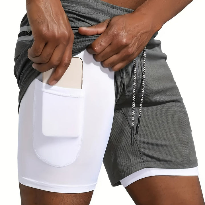 Heren shorts | Zomerstijl met Trekkoord | Ademend Polyester