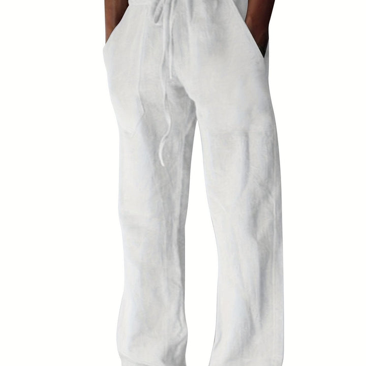 Heren Broek  | Losse Pasvorm & Trekkoord | Lente & Zomer | Casual & Yoga
