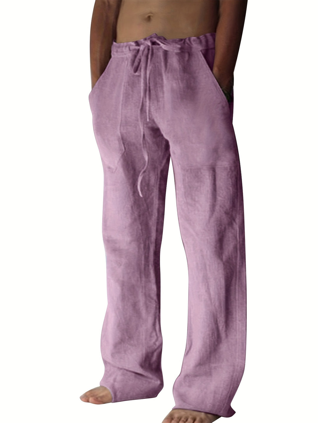 Heren Broek  | Losse Pasvorm & Trekkoord | Lente & Zomer | Casual & Yoga