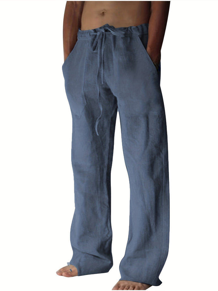 Heren Broek  | Losse Pasvorm & Trekkoord | Lente & Zomer | Casual & Yoga