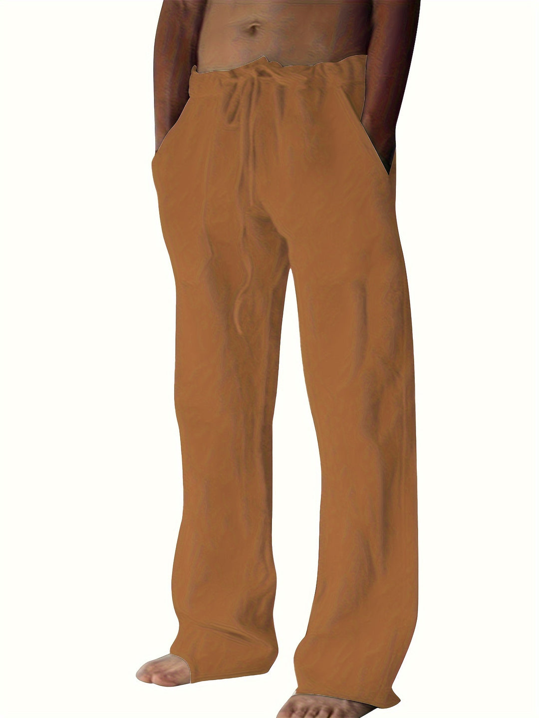 Heren Broek  | Losse Pasvorm & Trekkoord | Lente & Zomer | Casual & Yoga