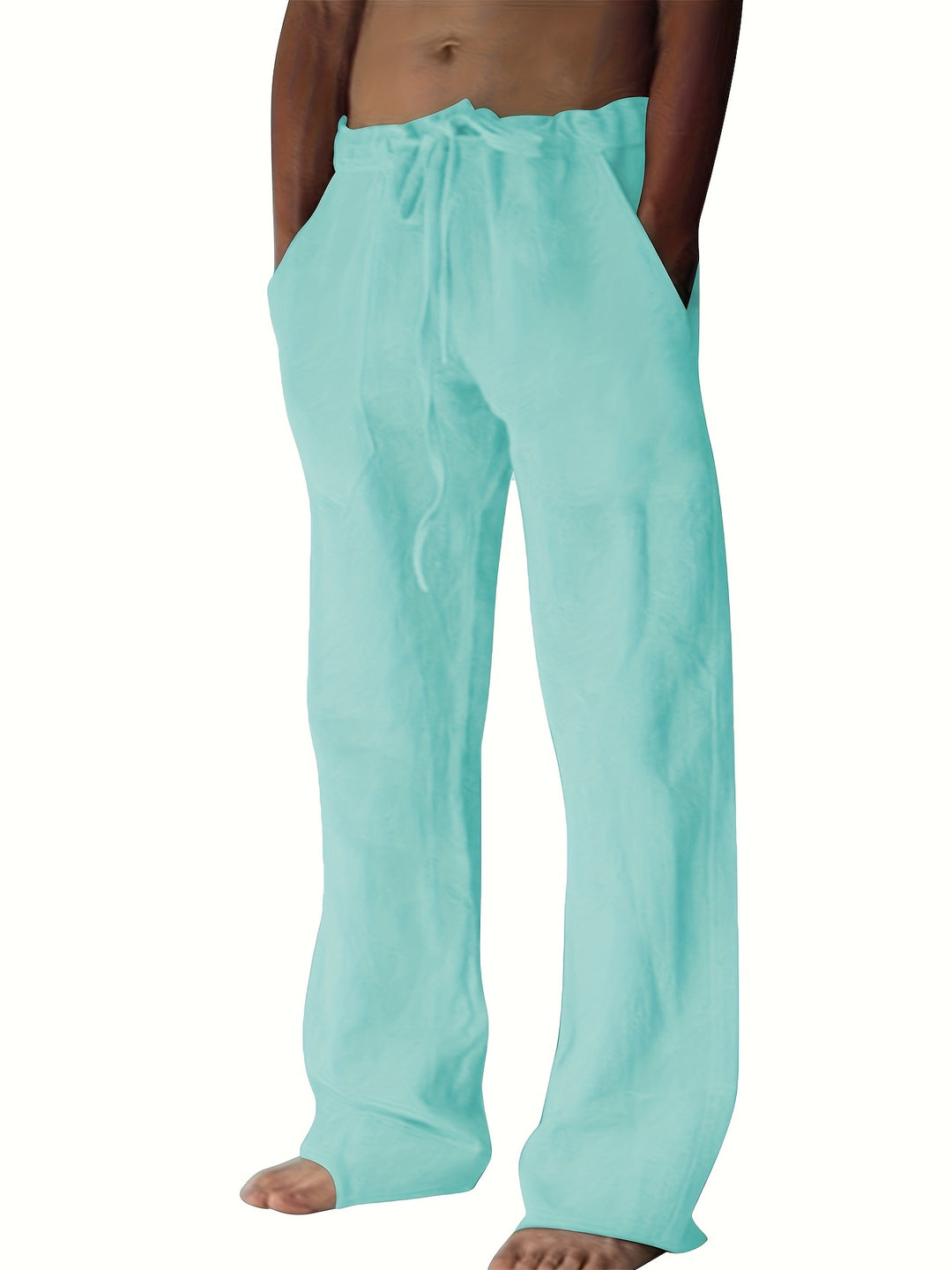 Heren Broek  | Losse Pasvorm & Trekkoord | Lente & Zomer | Casual & Yoga