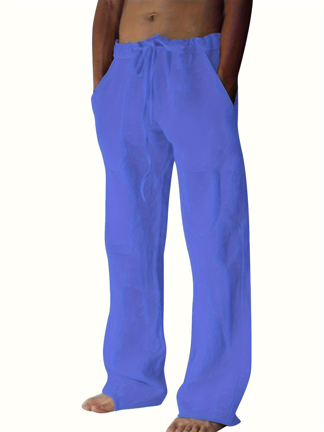 Heren Broek  | Losse Pasvorm & Trekkoord | Lente & Zomer | Casual & Yoga