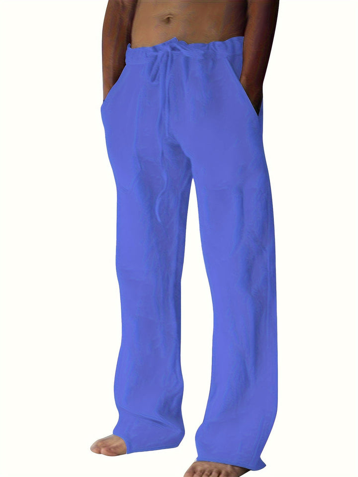 Heren Broek  | Losse Pasvorm & Trekkoord | Lente & Zomer | Casual & Yoga