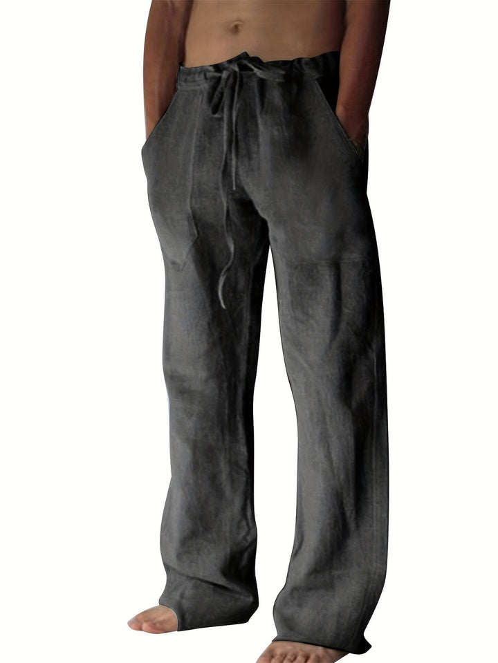 Heren Broek  | Losse Pasvorm & Trekkoord | Lente & Zomer | Casual & Yoga
