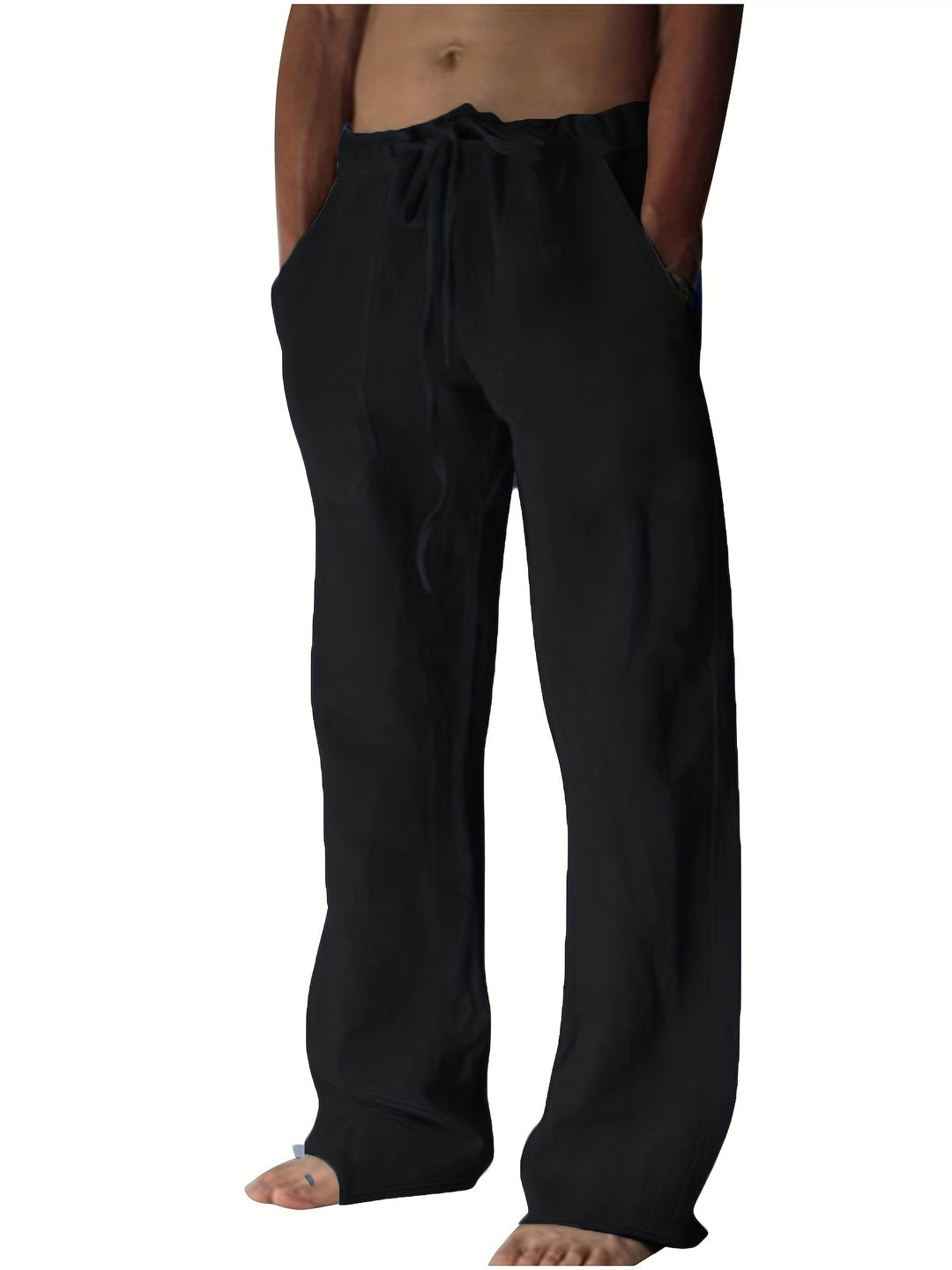 Heren Broek  | Losse Pasvorm & Trekkoord | Lente & Zomer | Casual & Yoga