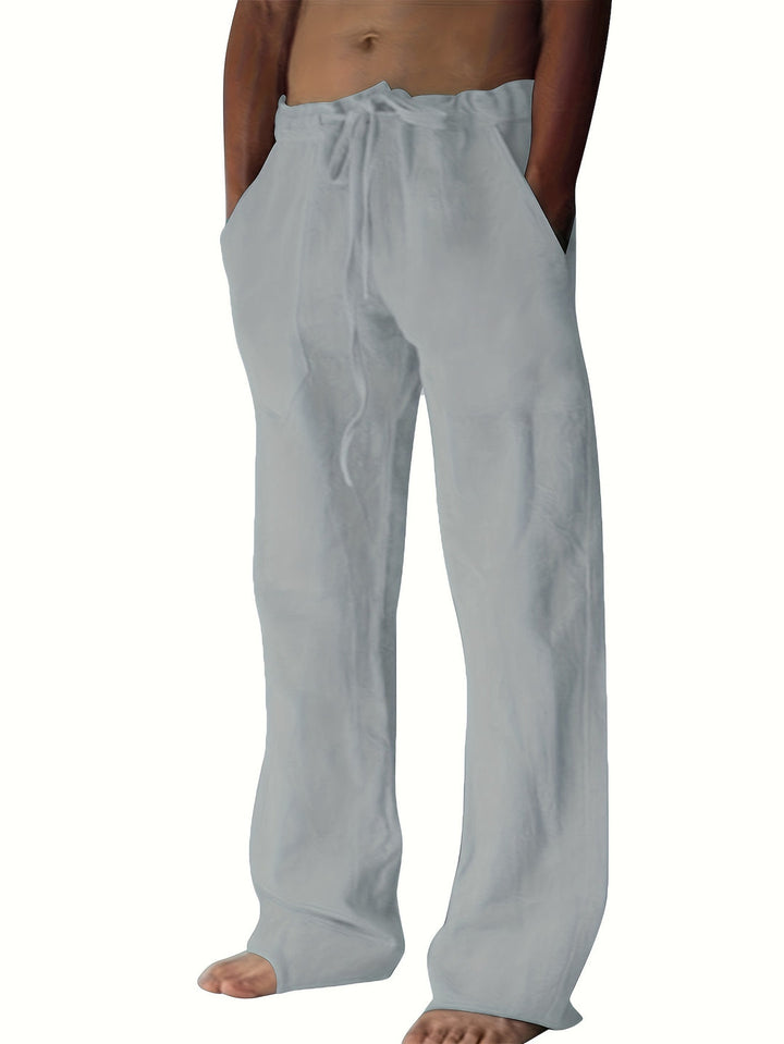 Heren Broek  | Losse Pasvorm & Trekkoord | Lente & Zomer | Casual & Yoga