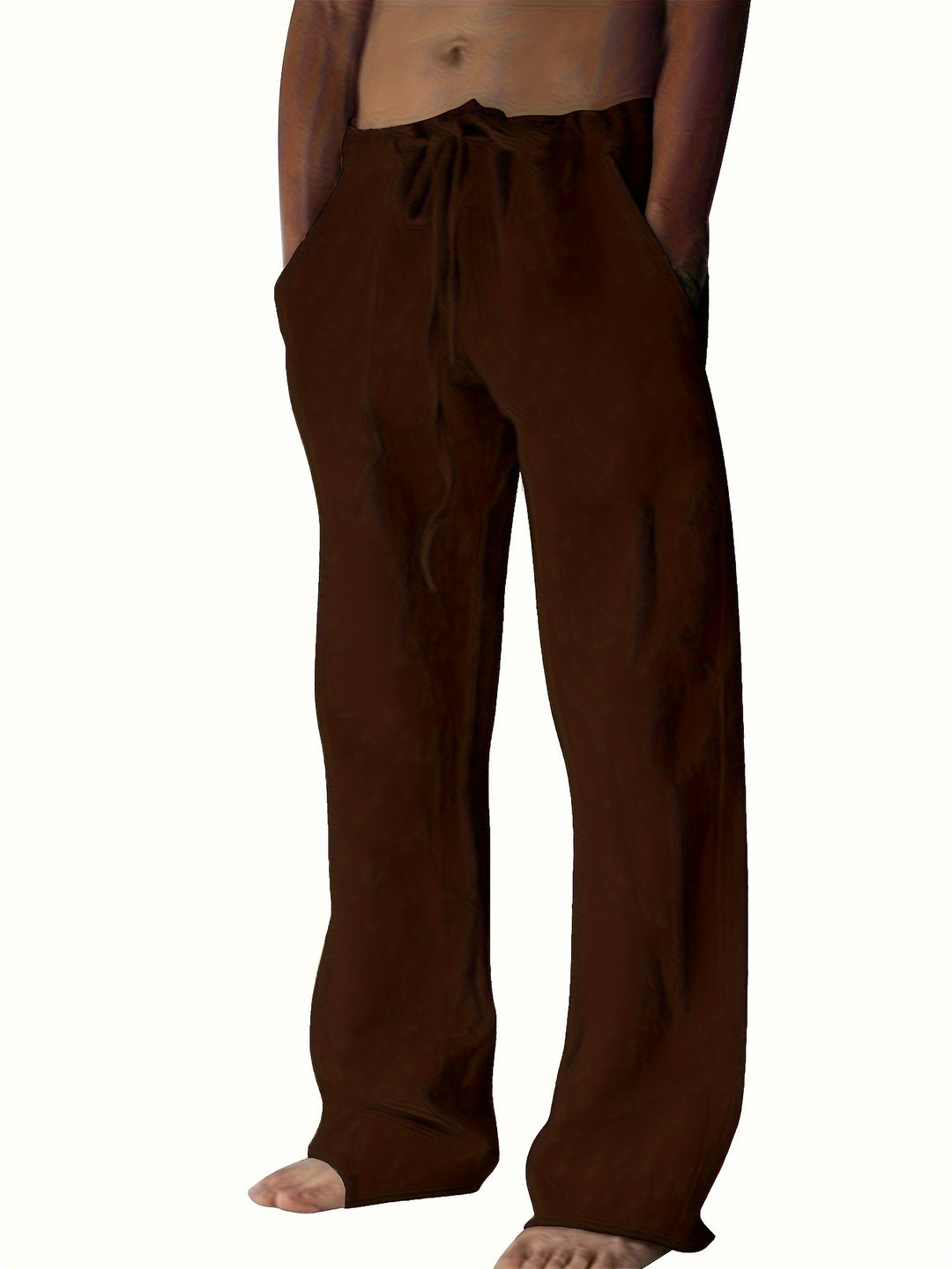 Heren Broek  | Losse Pasvorm & Trekkoord | Lente & Zomer | Casual & Yoga