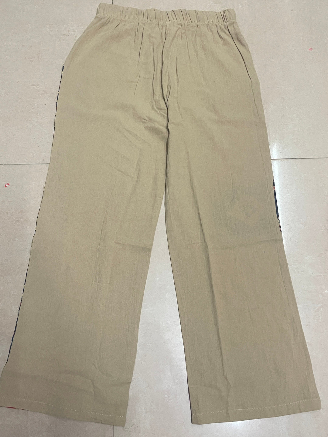 Heren Broek | Etnische Stijl & Geometrisch Patroon | Regular Fit | Lente & Zomer