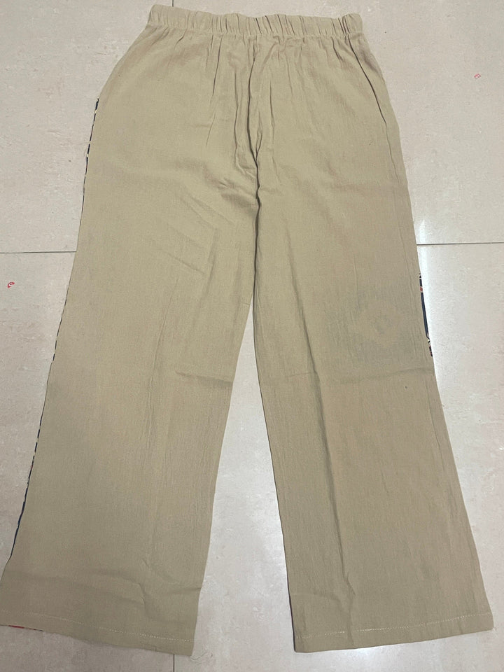 Heren Broek | Etnische Stijl & Geometrisch Patroon | Regular Fit | Lente & Zomer