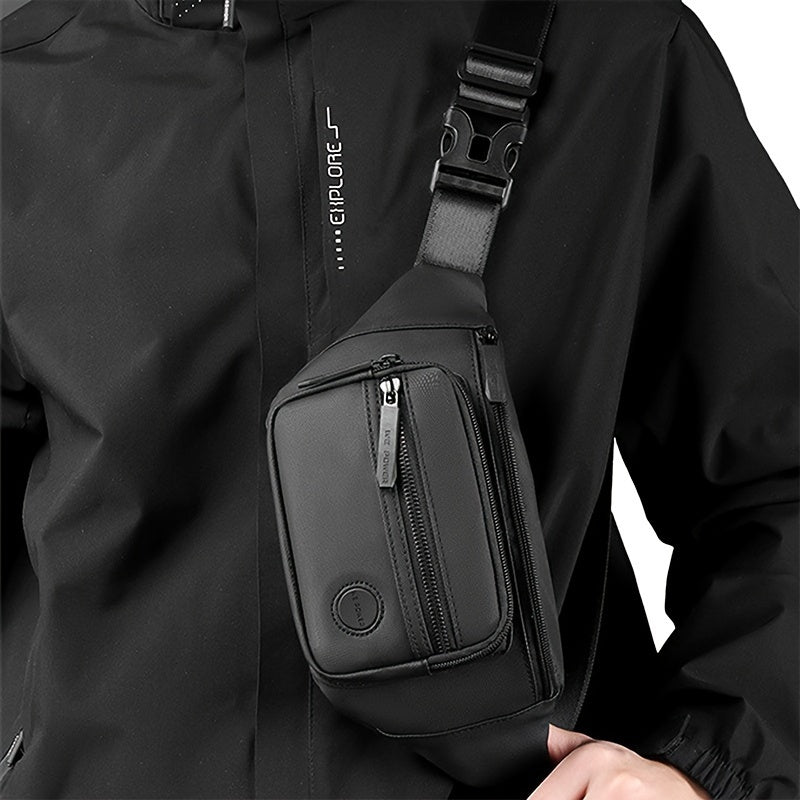 Heren Heuptas | Multifunctioneel & Waterafstotend | Buiten & Sport | Nylon | Meerdere Zakken
