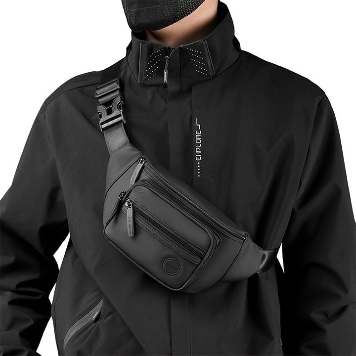 Heren Heuptas | Multifunctioneel & Waterafstotend | Buiten & Sport | Nylon | Meerdere Zakken