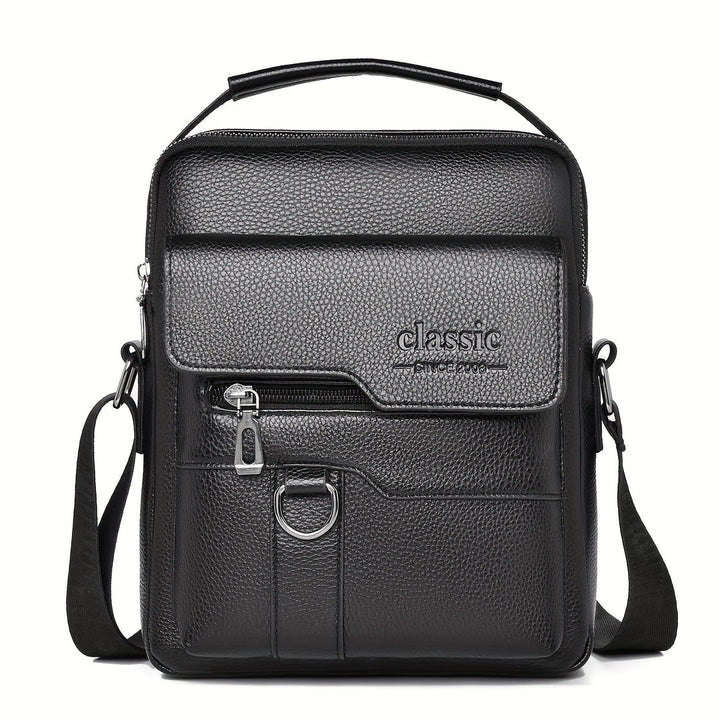 Heren Schoudertas | Vintage Messenger Stijl | Meerdere Compartimenten | Afneembare Band