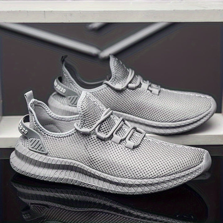 Heren Sneakers | Ademende Mesh | Comfortabele PU-Zool | Casual & Sportief