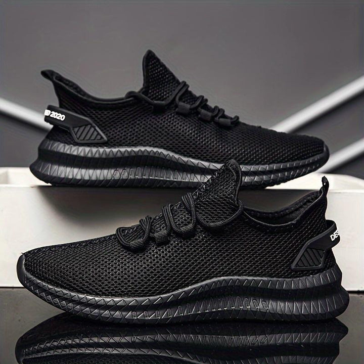 Heren Sneakers | Ademende Mesh | Comfortabele PU-Zool | Casual & Sportief