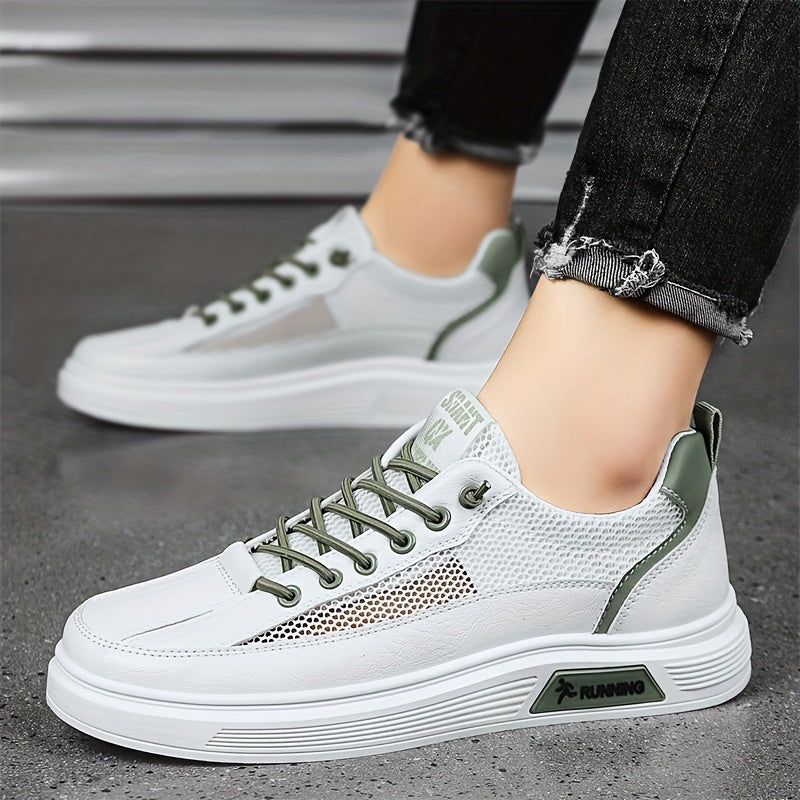 Heren Sneakers | Minimalistisch & Comfortabel | Faux Leer & Rubber Zool