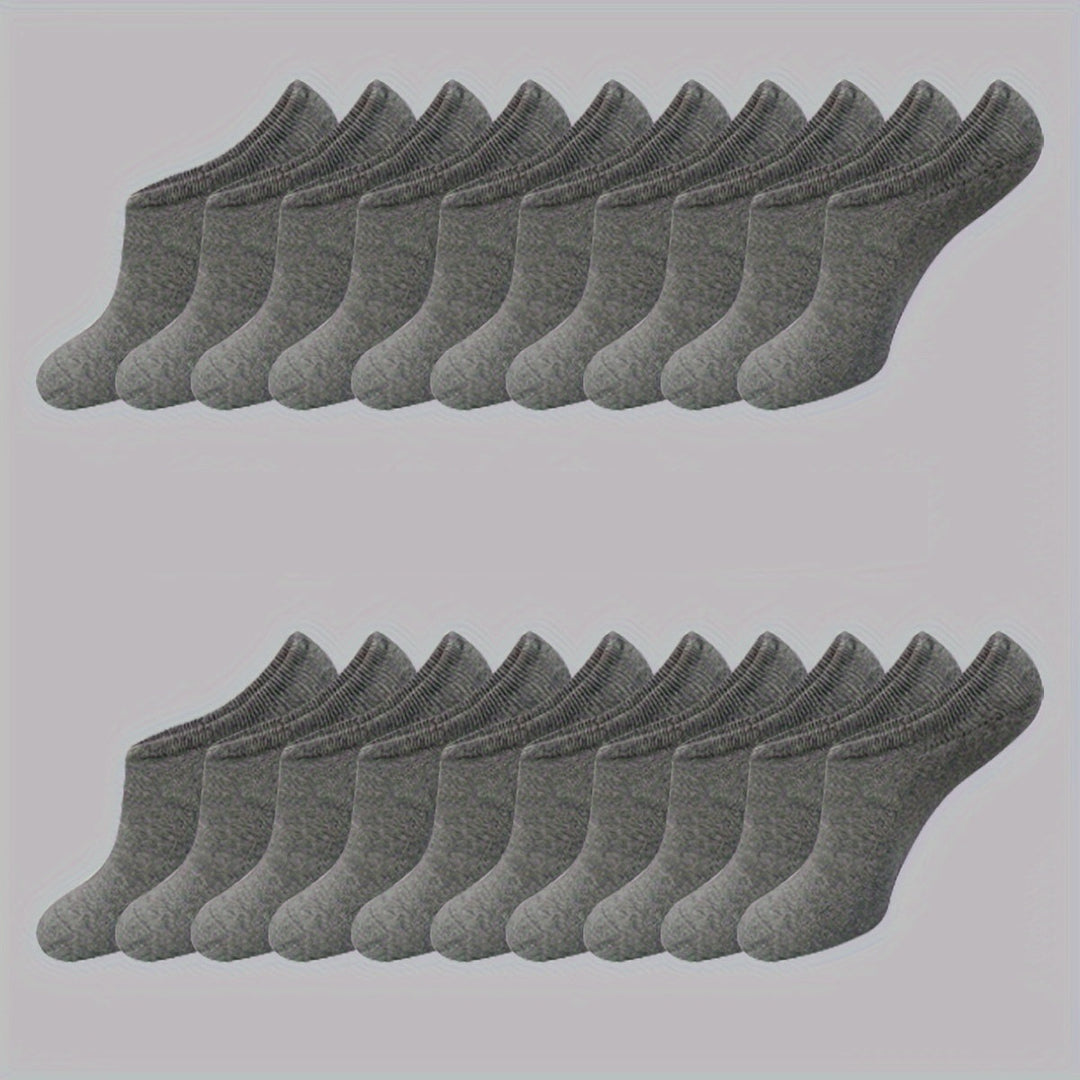 Heren Sokken | Anti-Geur & Zweetafvoerend | Dun Polyester | Casual & Stijlvol
