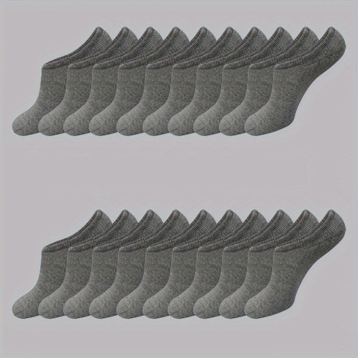 Heren Sokken | Anti-Geur & Zweetafvoerend | Dun Polyester | Casual & Stijlvol