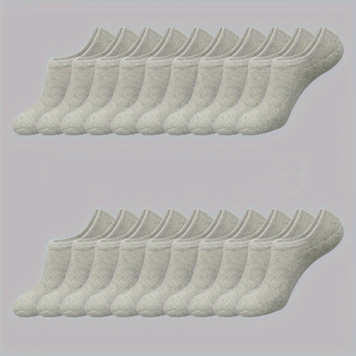 Heren Sokken | Anti-Geur & Zweetafvoerend | Dun Polyester | Casual & Stijlvol
