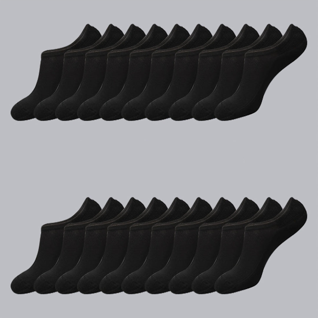 Heren Sokken | Anti-Geur & Zweetafvoerend | Dun Polyester | Casual & Stijlvol