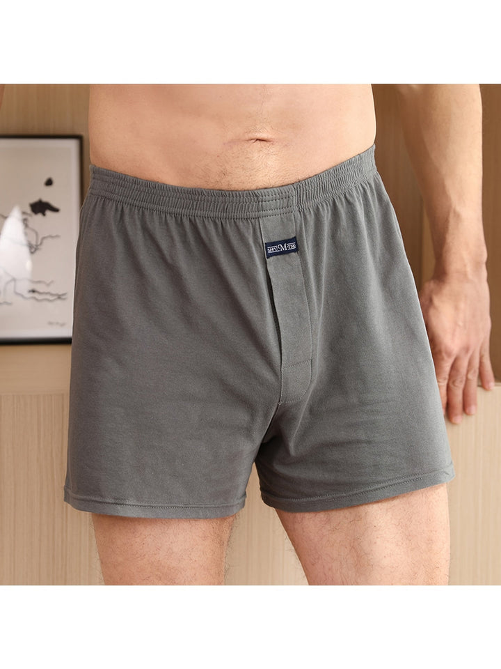 Heren Boxershorts | Casual & Comfortabel | Trendy Effen Design | Katoen | 5 stuks