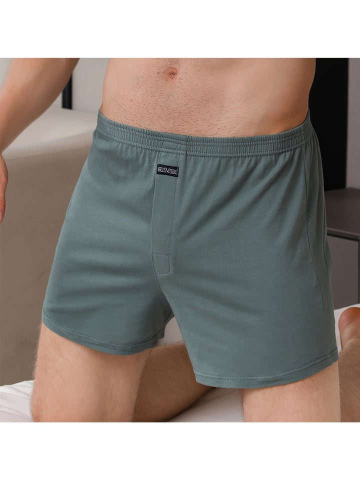 Heren Boxershorts | Casual & Comfortabel | Trendy Effen Design | Katoen | 5 stuks