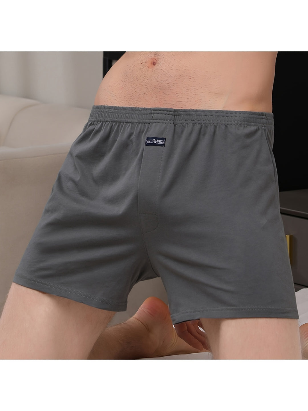 Heren Boxershorts | Casual & Comfortabel | Trendy Effen Design | Katoen | 5 stuks