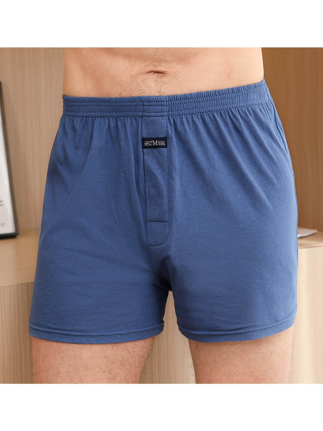 Heren Boxershorts | Casual & Comfortabel | Trendy Effen Design | Katoen | 5 stuks