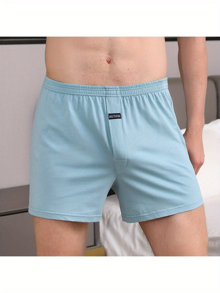 Heren Boxershorts | Casual & Comfortabel | Trendy Effen Design | Katoen | 5 stuks