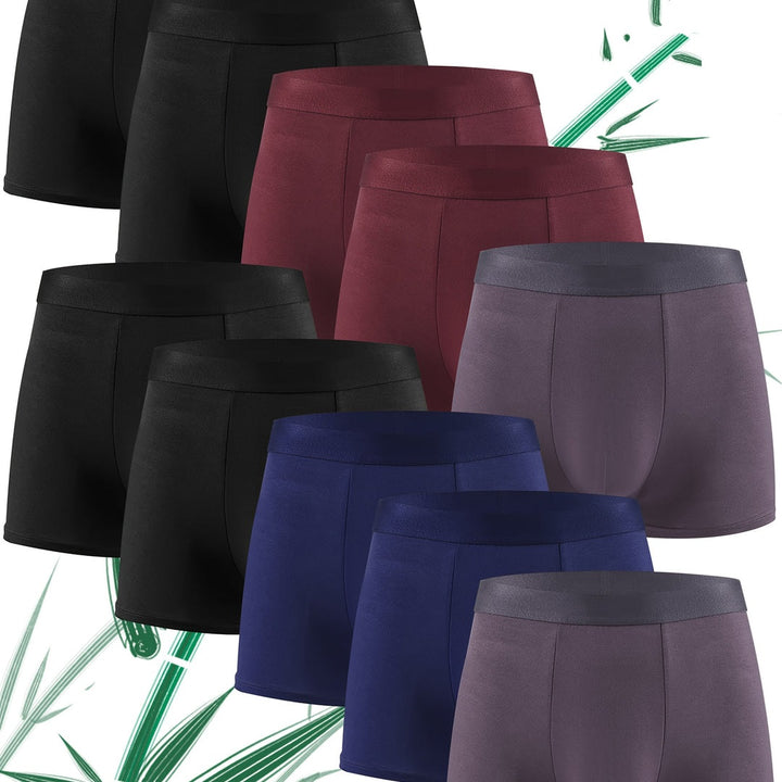 Heren Boxershorts | Zacht & Huidvriendelijk | Vochtregulerend | Bamboevezel | 10 Stuks