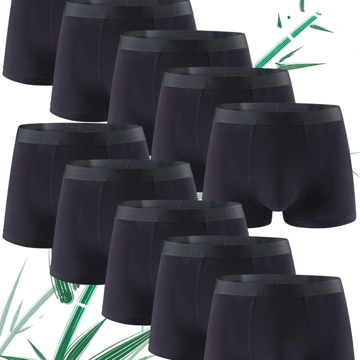 Heren Boxershorts | Zacht & Huidvriendelijk | Vochtregulerend | Bamboevezel | 10 Stuks