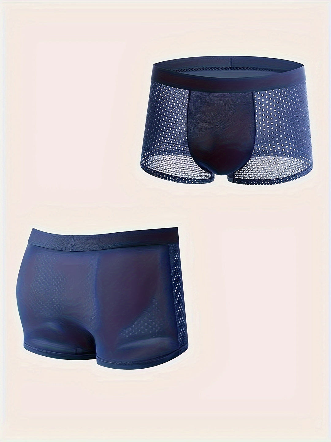 Heren Boxershorts  | Performance Fit | Ademend & Vochtregulerend | Polyester-Elastane | 10 stuks