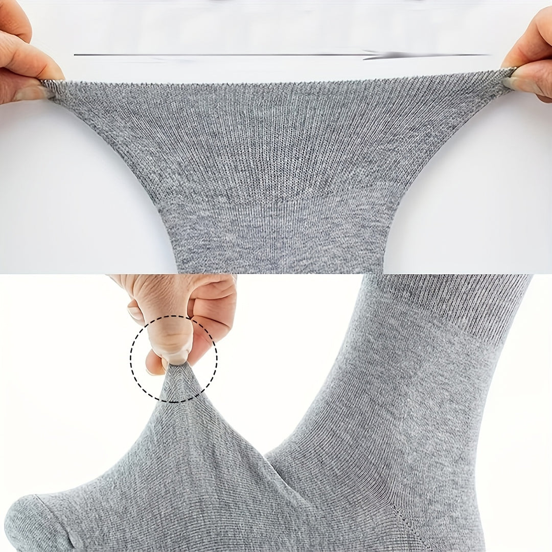 Heren Sokken | Ongedwongen en comfortabel | Naadloos & Extra Breed | Polyester