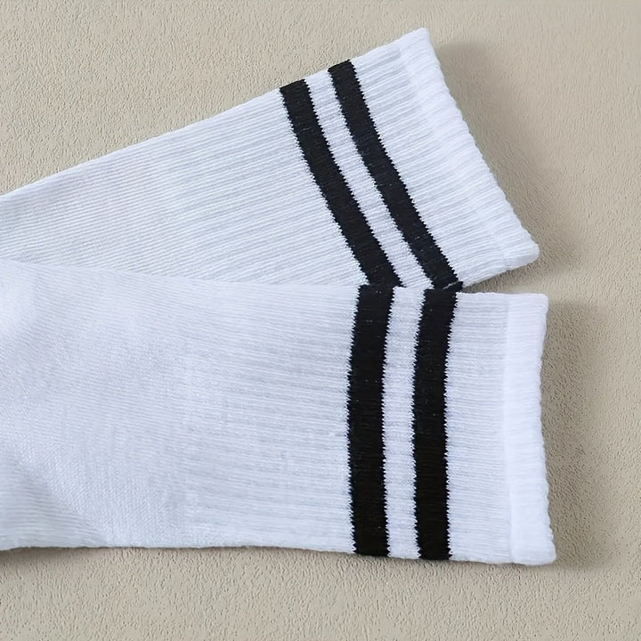 Heren Sokken | Sportief Design | Gebreid & Ademend | Polyester