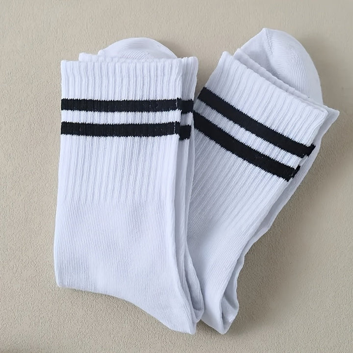 Heren Sokken | Sportief Design | Gebreid & Ademend | Polyester