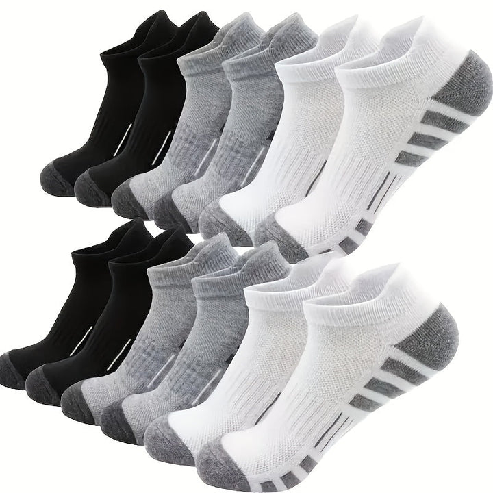 Heren Sokken | Comfortabel & Functioneel | Voor Sport & Dagelijks Gebruik | Modern Design |  12 Paar