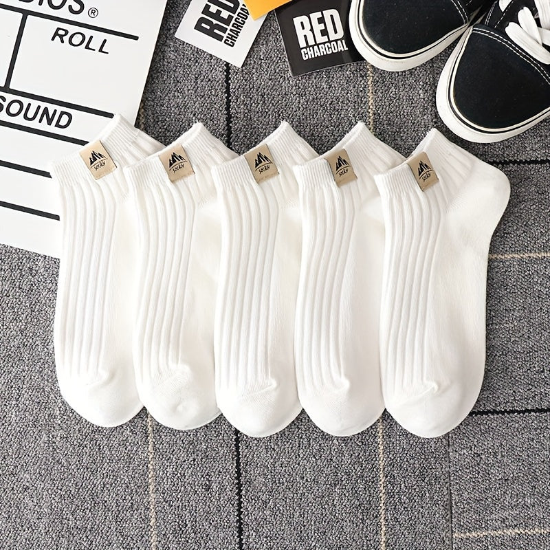 Heren Sokken | Ademend & Geurbestendig | Voor Lente & Zomer | Comfortabel Design | 5 paar